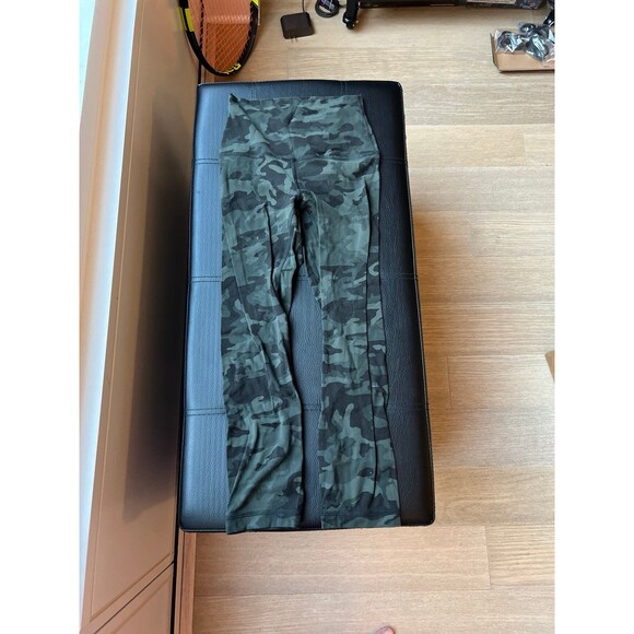 Lululemon Align Leggings *21" Green Camo - Picture 4 of 5